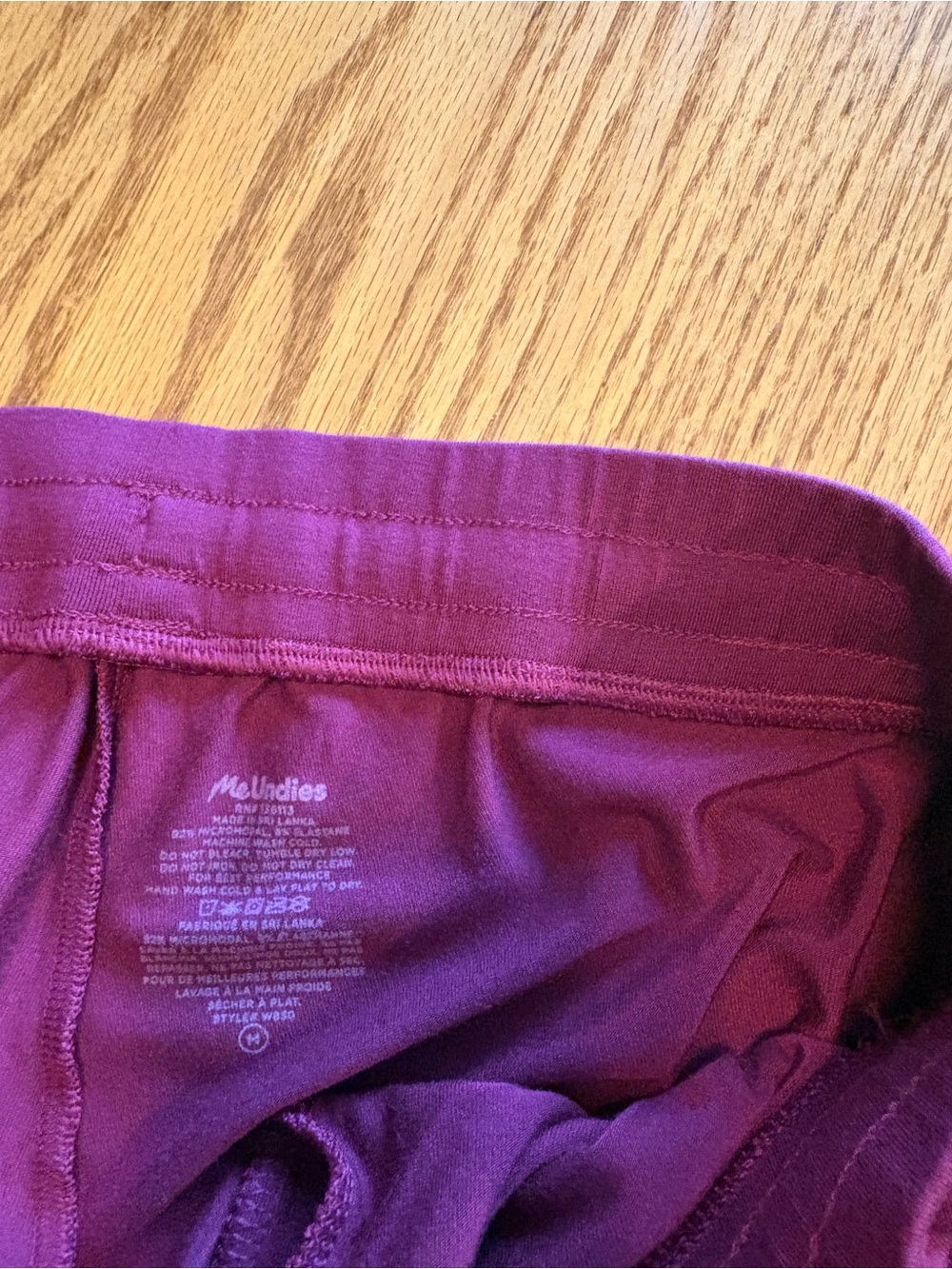 Women's me undies Magenta Jogger Pants - Comfortable Casual Wear - Picture 2 of 3